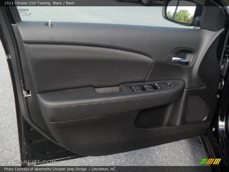 Black / Black 2011 Chrysler 200 Touring