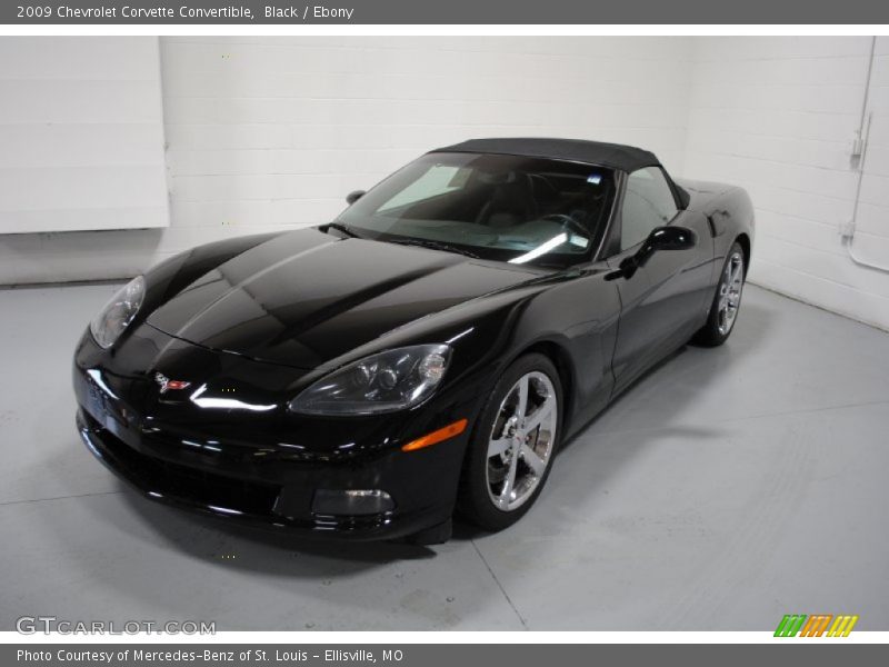 Front 3/4 View of 2009 Corvette Convertible