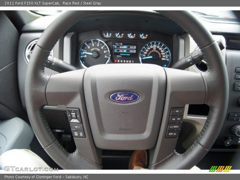  2011 F150 XLT SuperCab Steering Wheel