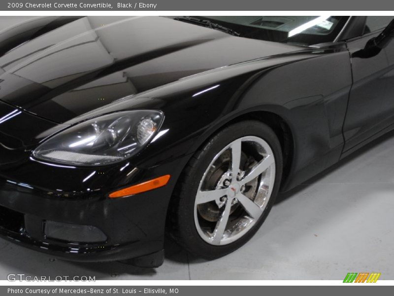  2009 Corvette Convertible Black