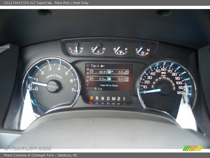  2011 F150 XLT SuperCab XLT SuperCab Gauges