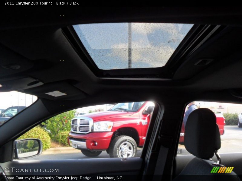 Black / Black 2011 Chrysler 200 Touring