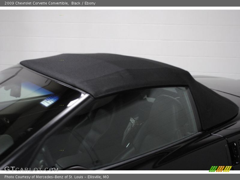 Black / Ebony 2009 Chevrolet Corvette Convertible
