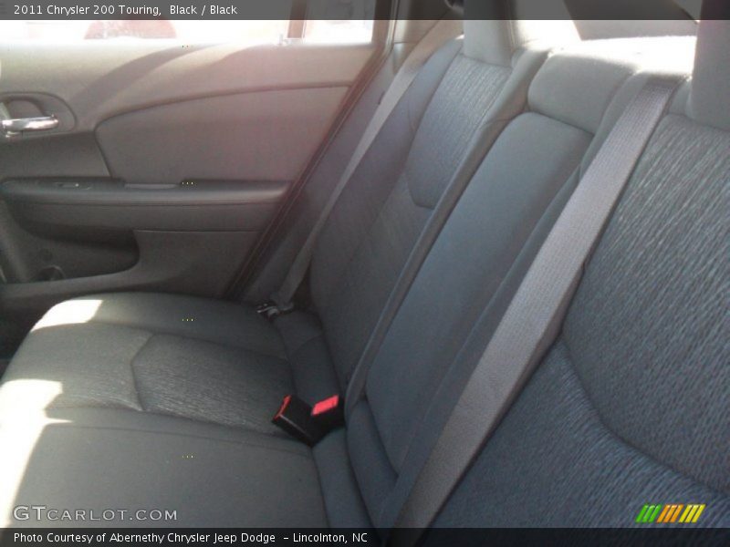 Black / Black 2011 Chrysler 200 Touring