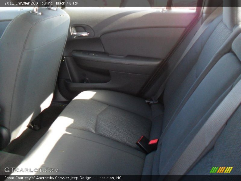 Black / Black 2011 Chrysler 200 Touring