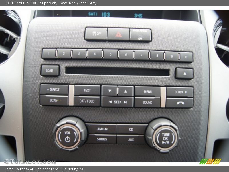 Audio System of 2011 F150 XLT SuperCab