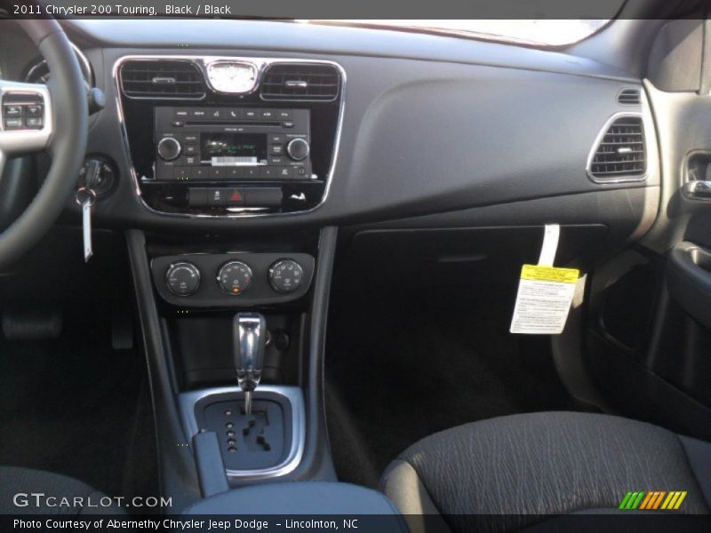 Black / Black 2011 Chrysler 200 Touring