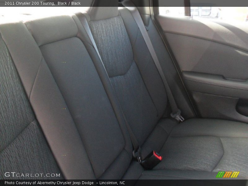 Black / Black 2011 Chrysler 200 Touring