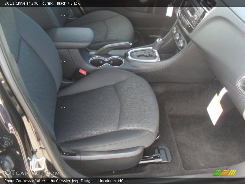Black / Black 2011 Chrysler 200 Touring