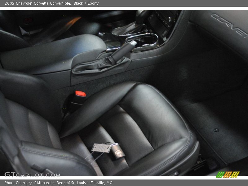 Black / Ebony 2009 Chevrolet Corvette Convertible