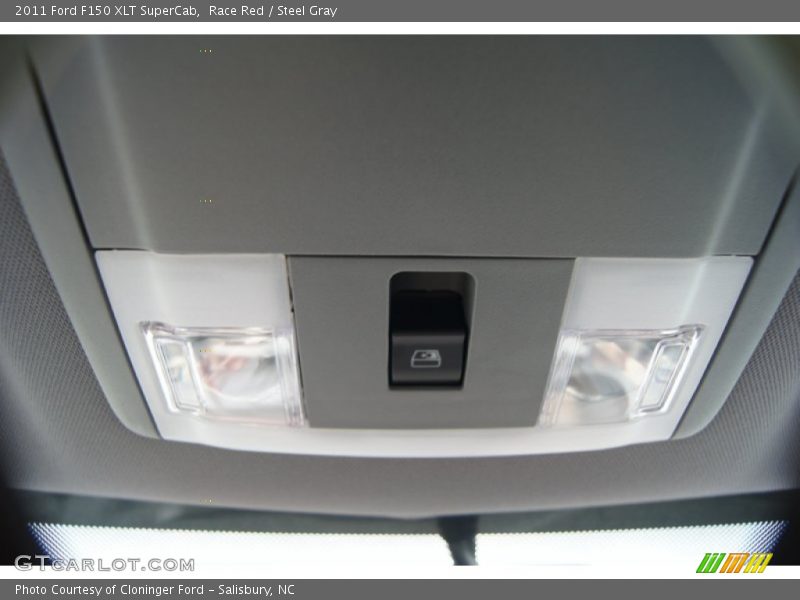 Race Red / Steel Gray 2011 Ford F150 XLT SuperCab