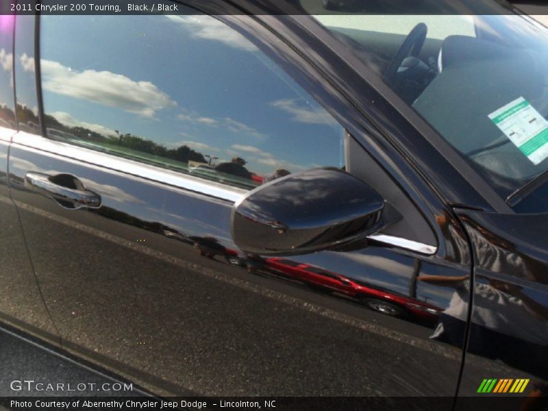 Black / Black 2011 Chrysler 200 Touring