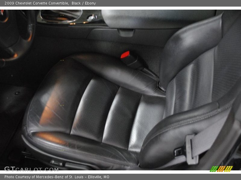 Black / Ebony 2009 Chevrolet Corvette Convertible