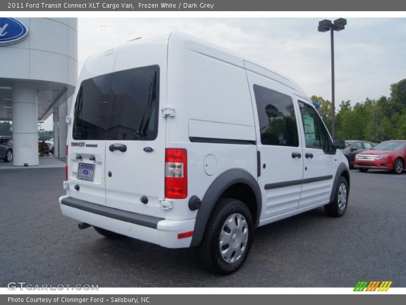 Frozen White / Dark Grey 2011 Ford Transit Connect XLT Cargo Van