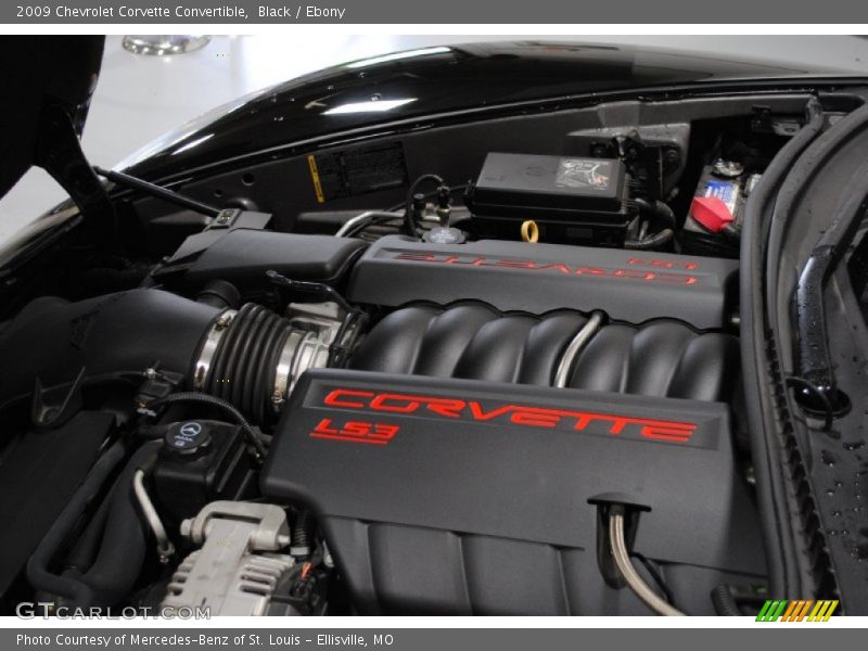  2009 Corvette Convertible Engine - 6.2 Liter OHV 16-Valve LS3 V8