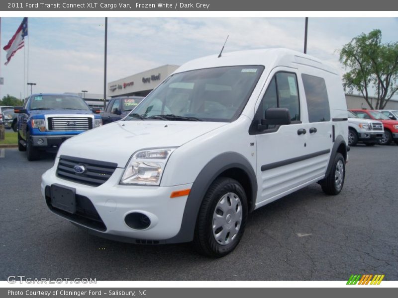 Front 3/4 View of 2011 Transit Connect XLT Cargo Van