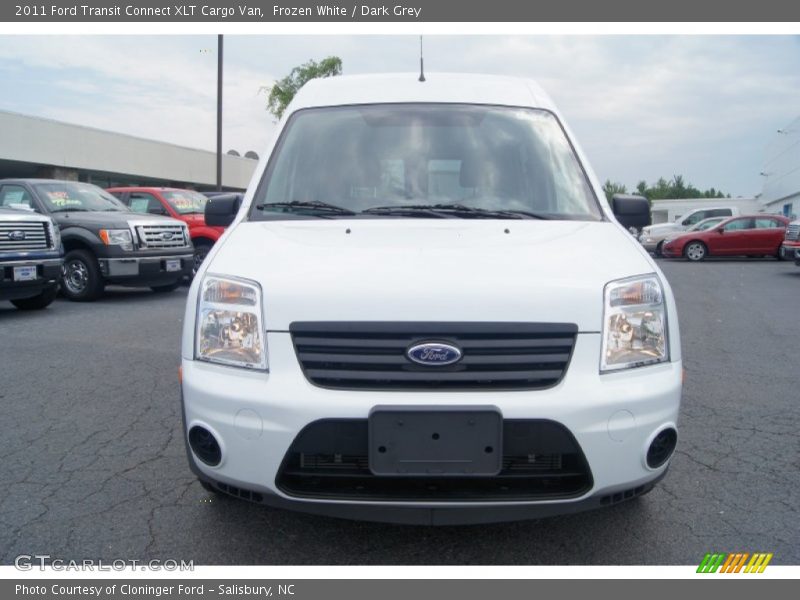 Frozen White / Dark Grey 2011 Ford Transit Connect XLT Cargo Van