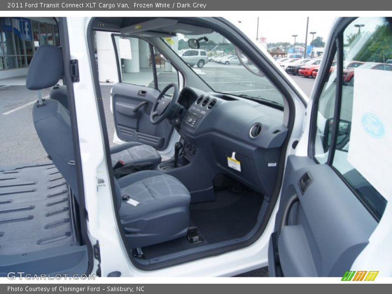 Frozen White / Dark Grey 2011 Ford Transit Connect XLT Cargo Van