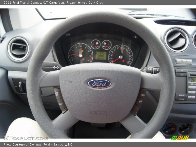  2011 Transit Connect XLT Cargo Van Steering Wheel