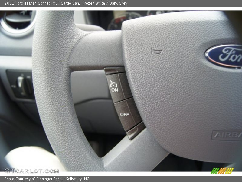 Frozen White / Dark Grey 2011 Ford Transit Connect XLT Cargo Van