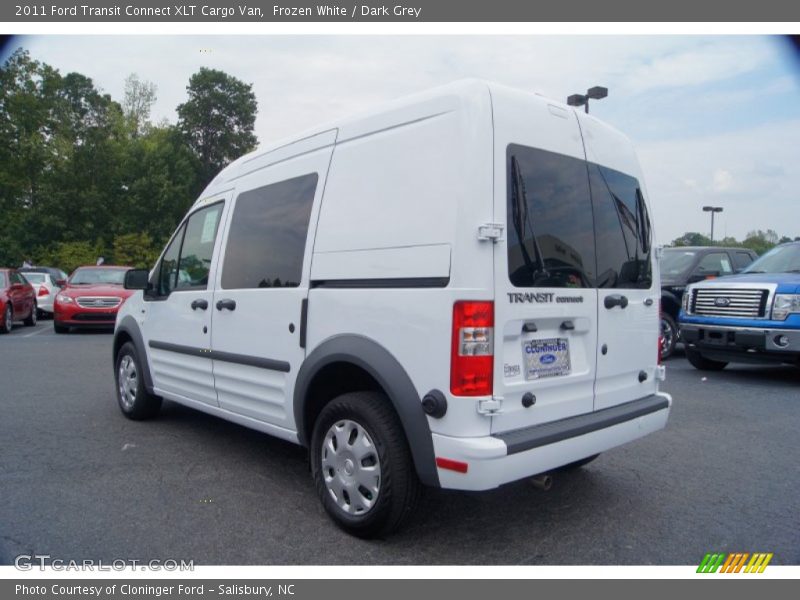 Frozen White / Dark Grey 2011 Ford Transit Connect XLT Cargo Van