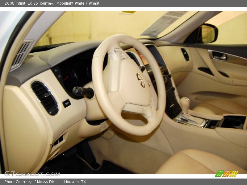 Moonlight White / Wheat 2008 Infiniti EX 35 Journey
