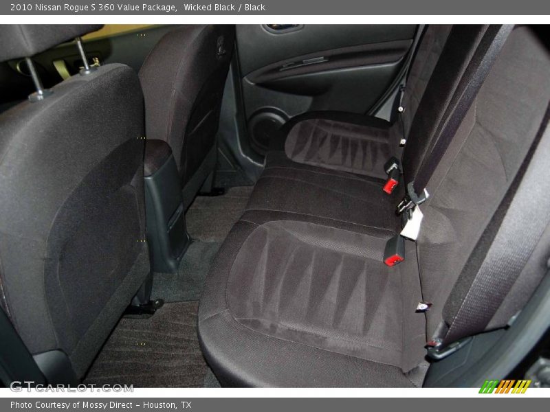 Wicked Black / Black 2010 Nissan Rogue S 360 Value Package