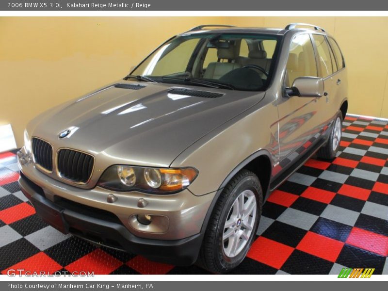 Kalahari Beige Metallic / Beige 2006 BMW X5 3.0i