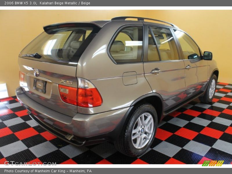 Kalahari Beige Metallic / Beige 2006 BMW X5 3.0i