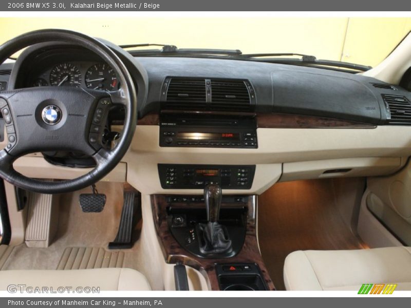Kalahari Beige Metallic / Beige 2006 BMW X5 3.0i