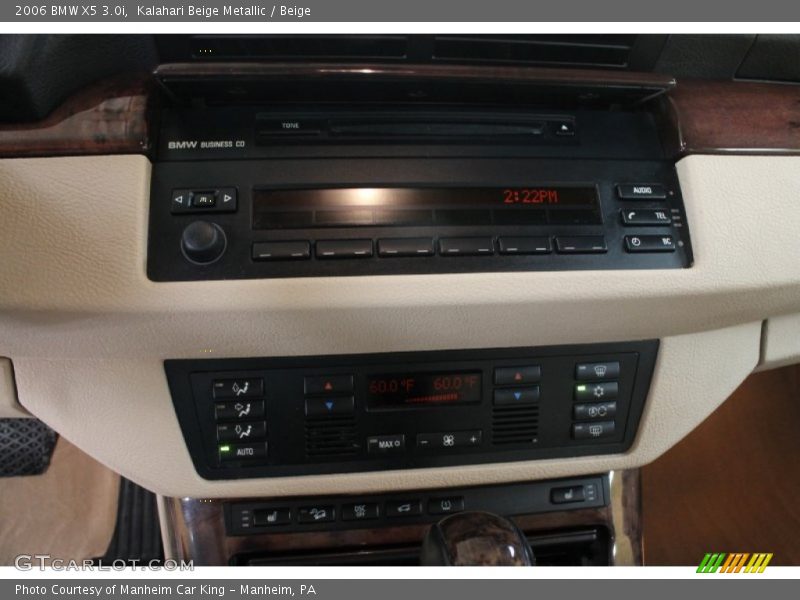 Kalahari Beige Metallic / Beige 2006 BMW X5 3.0i