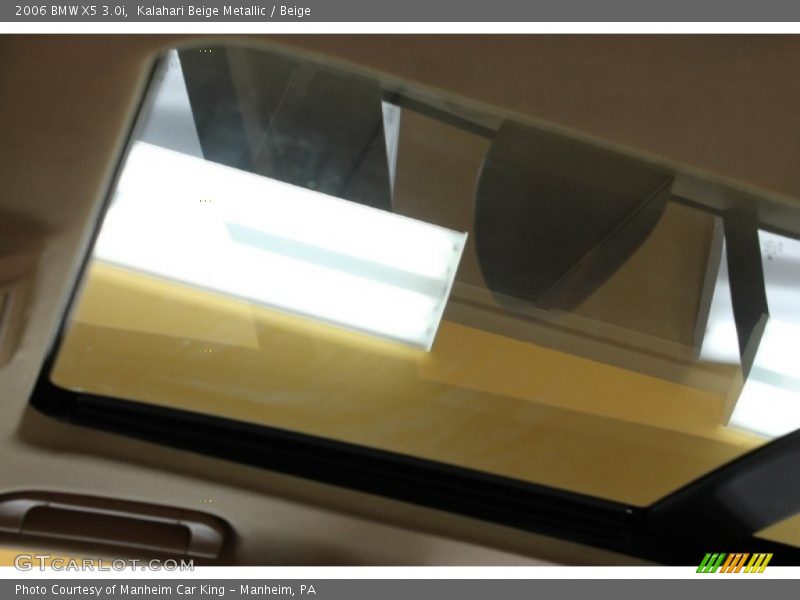 Kalahari Beige Metallic / Beige 2006 BMW X5 3.0i
