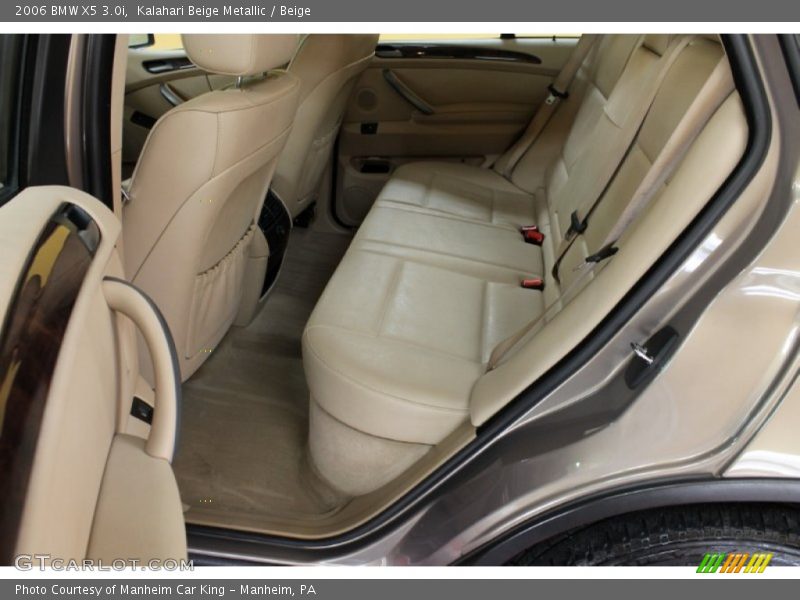 Kalahari Beige Metallic / Beige 2006 BMW X5 3.0i