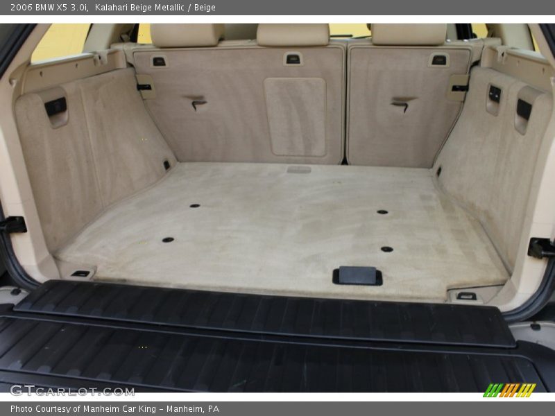 Kalahari Beige Metallic / Beige 2006 BMW X5 3.0i