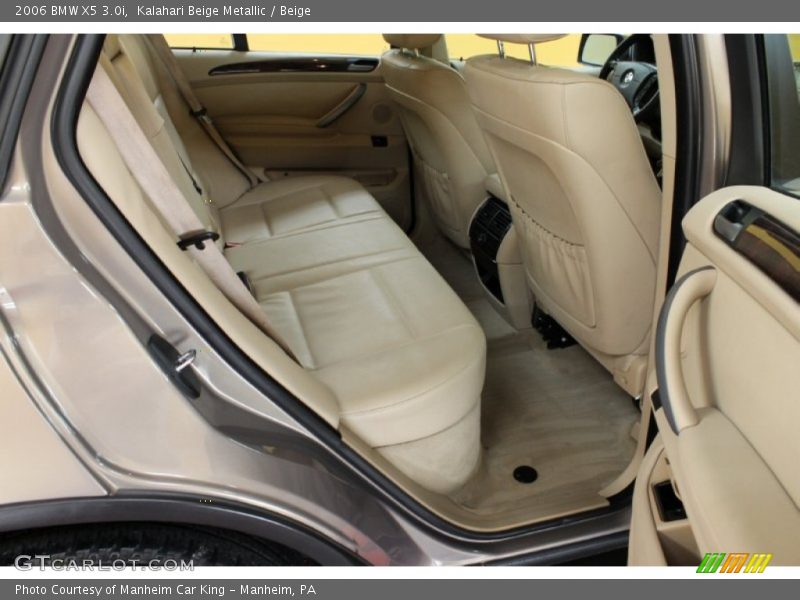 Kalahari Beige Metallic / Beige 2006 BMW X5 3.0i