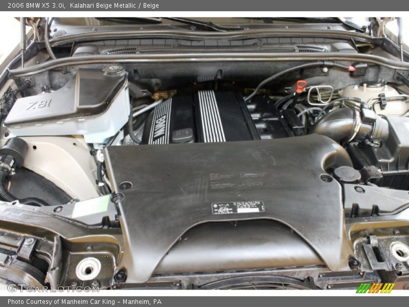Kalahari Beige Metallic / Beige 2006 BMW X5 3.0i