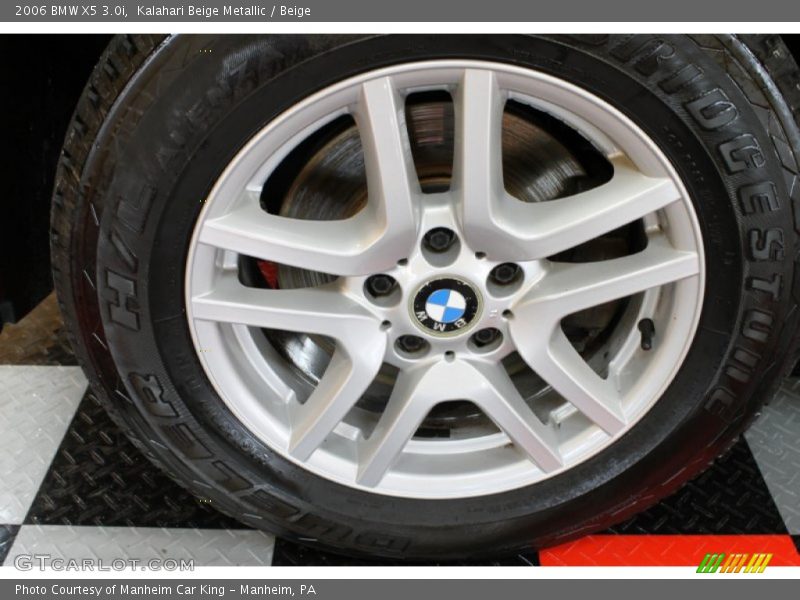 Kalahari Beige Metallic / Beige 2006 BMW X5 3.0i