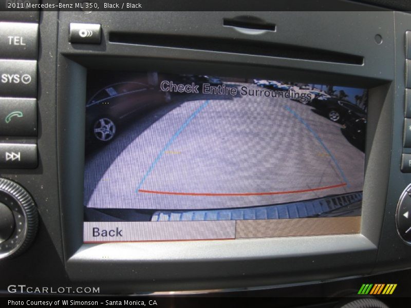 Black / Black 2011 Mercedes-Benz ML 350