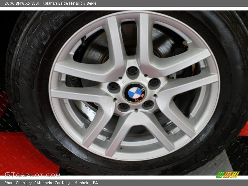 Kalahari Beige Metallic / Beige 2006 BMW X5 3.0i