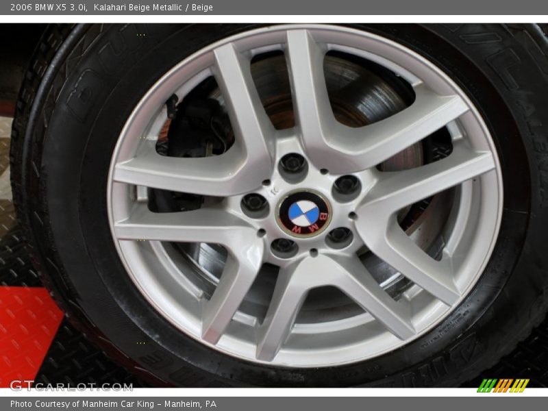Kalahari Beige Metallic / Beige 2006 BMW X5 3.0i