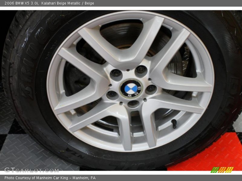 Kalahari Beige Metallic / Beige 2006 BMW X5 3.0i