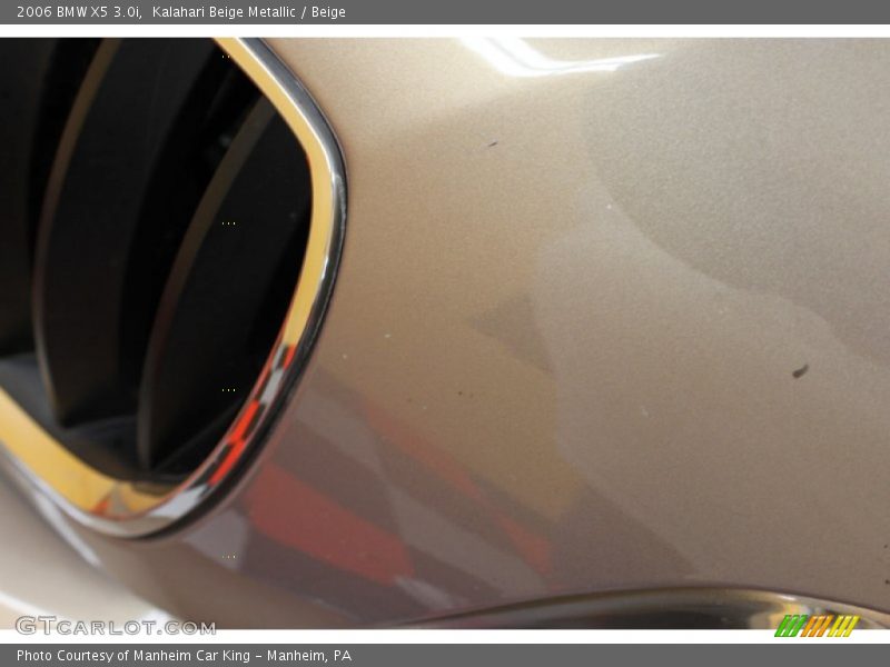 Kalahari Beige Metallic / Beige 2006 BMW X5 3.0i