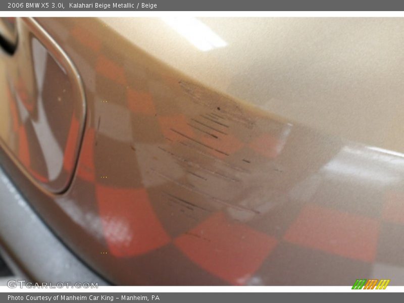 Kalahari Beige Metallic / Beige 2006 BMW X5 3.0i