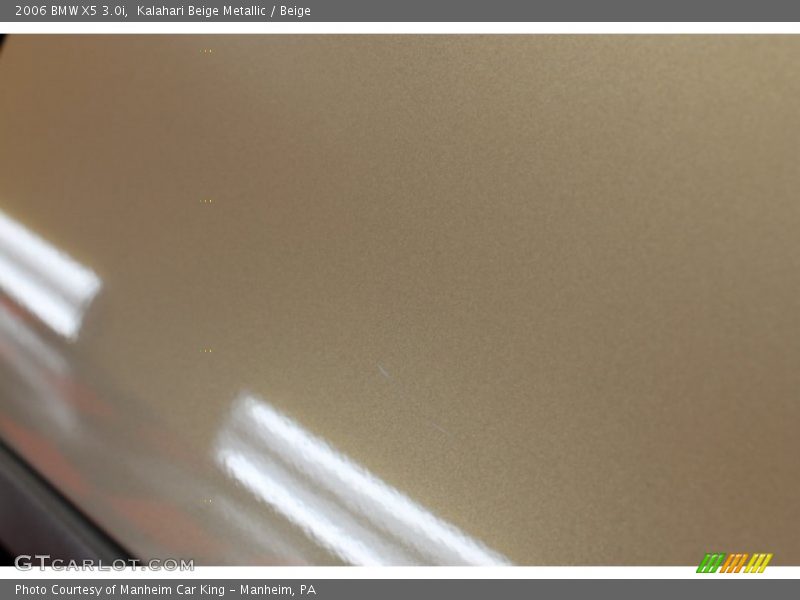 Kalahari Beige Metallic / Beige 2006 BMW X5 3.0i