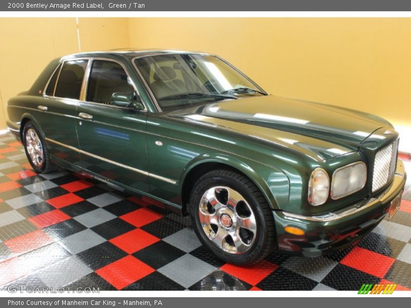 Front 3/4 View of 2000 Arnage Red Label
