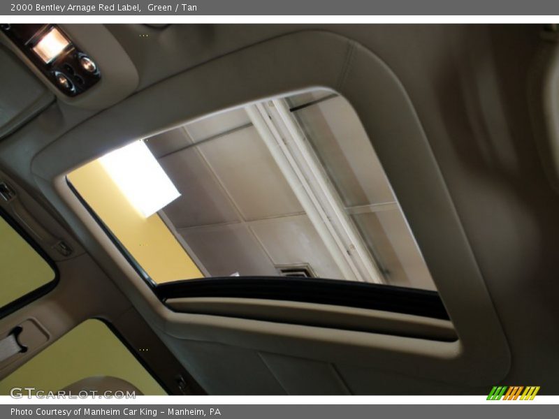 Sunroof of 2000 Arnage Red Label