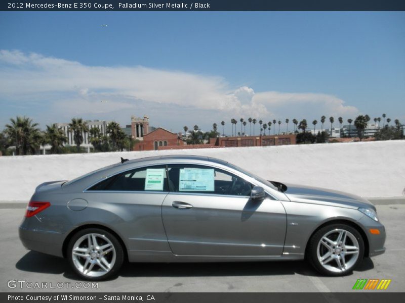  2012 E 350 Coupe Palladium Silver Metallic