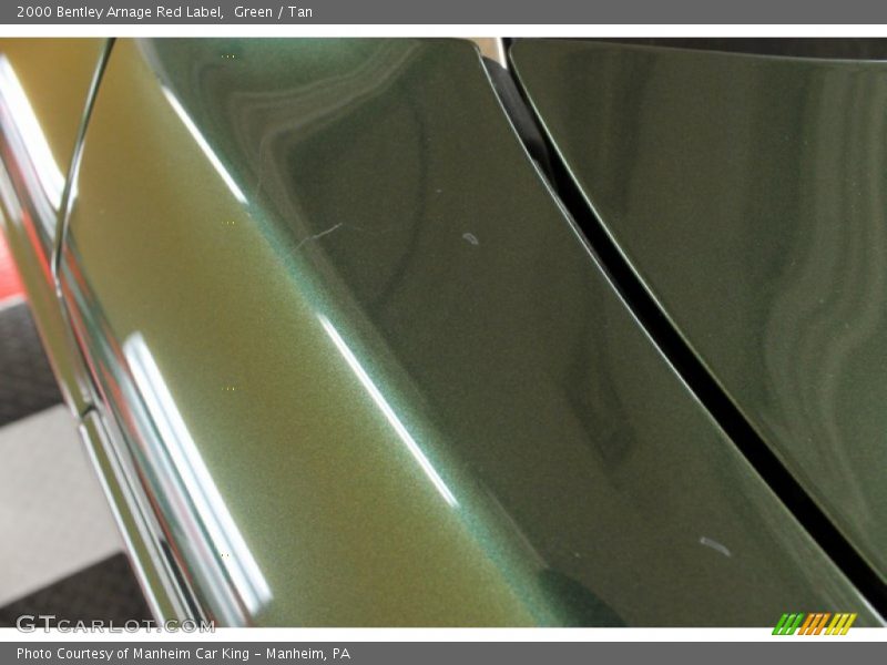 Green / Tan 2000 Bentley Arnage Red Label