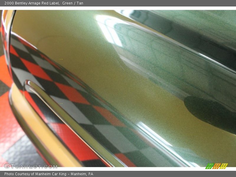 Green / Tan 2000 Bentley Arnage Red Label