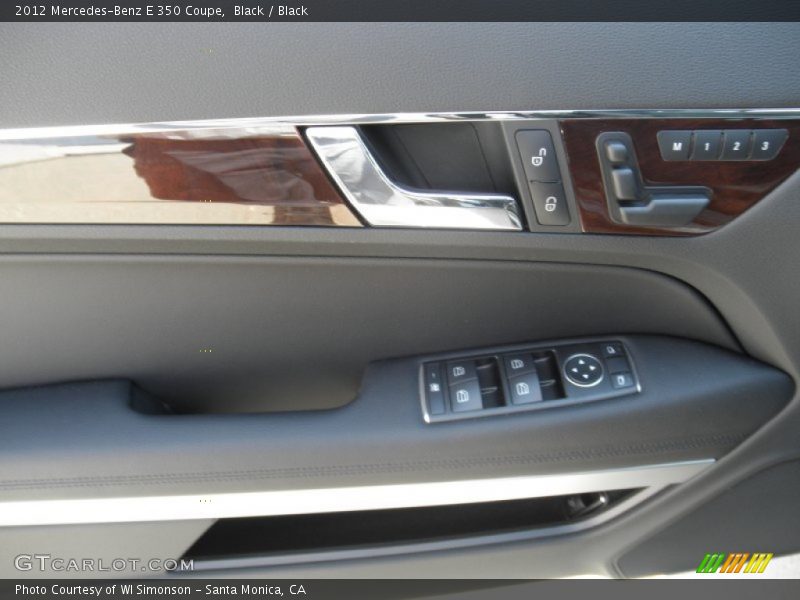 Black / Black 2012 Mercedes-Benz E 350 Coupe